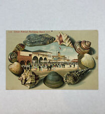 Postcard - Shells - Beach - Ocean Avenue Rockaway Beach, New York Rare picture
