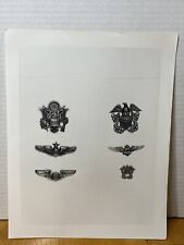 USAAF/USAFPILOT WINGS PHOTO PRINT. picture