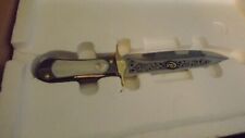 Rare Colt Bowie Knife The Franklin Mint LARGE  Decorative Wall Art NEW in Box picture