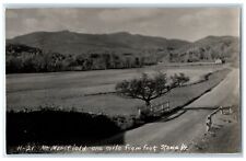 c1910's Mt. Mansfield One Mile From Foot Stowe Vermont VT PPC Photo Postcard picture