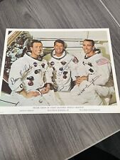 NASA Official Photograph Prime Crew Of First Manned Apollo Mission MSCL-14 picture