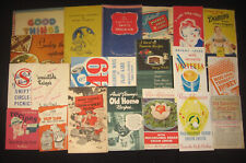 Lot of 20 Vintage Recipe Booklets Pamphlets Advertising Leaflets picture
