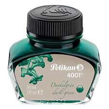 Pelikan 4001 Bottled Ink for Fountain Pens, Dark Green, 30ml, 1 Each (300056) picture