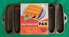 Wagner Krusty Korn Corn Stick Muffin pan BRAND NEW W/ Recipe & Instructions  picture