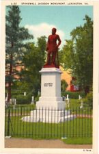 Lexington VA-Virginia, Stonewall Jackson Monument Vintage Postcard picture