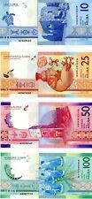 Aruba - Set of 4 Notes - 10, 25, 50 and 100 Florin - P-New Issue - 2019 dated Fo picture