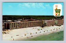 Panama City FL-Florida, Holiday Inn, Beach, Marque, Advertising Vintage Postcard picture