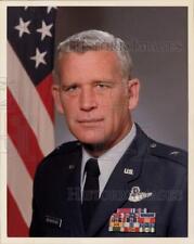 Press Photo Brigadier General Robert L. Rutherford, USAF Recruiting Service picture