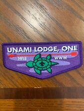 Unami Lodge, One Order of the Arrow New Standard Flap picture