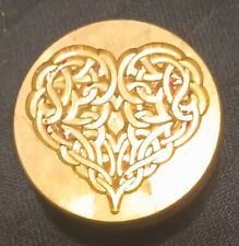 Celtic Knot Heart wax seal stamp head picture