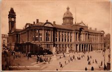 RPPC Birmingham England Council House Postcard c. 1919 picture