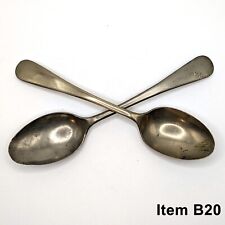 Vintage Stainless Nickel Spoons, Stainless Nickel WK&S*S, DON NS Stain-Resistant picture