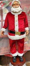 Gemmy Life Size Animated Singing Dancing Christmas  Santa 4 ft. Tall. Read Desc. picture