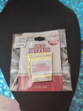 Nissin Cup Noodles Enamel Pin Officially Licensed Lapel Ramen picture