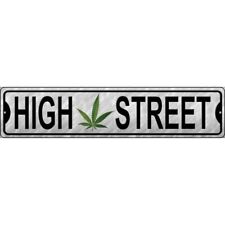 High Street Wholesale Novelty Metal Street Sign 18x4 picture