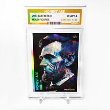HONEST ABE Lincoln Portrait Art Card 2023 GleeBeeCo Holo Figures #HAPR-L /49 picture