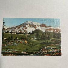 Mt Rainier WA Washington Camp Of The Clouds Antique Vintage Postcard picture