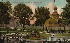 Postcard WI Waukesha Bethesda Mineral Springs Divided Back Vintage PC H1920 picture