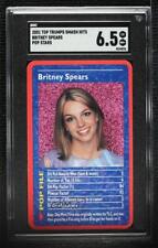 2001 Top Trumps Smash Hits Britney Spears SGC 6.5 7xr picture