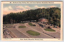 Postcard Newfound Gap Laura Spelman Memorial View Great Smoky Mountains Park picture