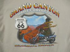 Vintage Harley Davidson Shirt XL Mens Short Sleeve Cotton Grand Canyon picture