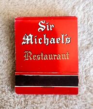 MATCHBOOK - SIR MICHAEL'S RESTAURANT - LOS ANGELES, CA, Unstruck, all matches picture