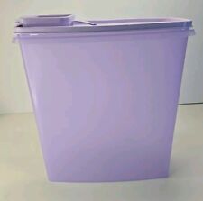 Tupperware Cereal Container With Lid 1588-1 - Lavender Purple - Pre Owned picture