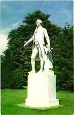 Charlottesville VA Statue of James Monroe 5th President of the U. S. Postcard picture