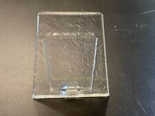 Mid Century Trapezoid Crystal Picture Frame picture