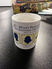 Rare VINTAGE MONTY PYTHON'S FLYING CIRCUS MUG GUIDE SPOTTING THE ROYAL FAMILY picture