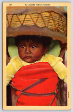 Vintage Postcard An Apache Indian Papoose picture