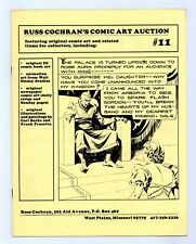 Russ Cochran's Comic Art Auction Catalog #11 FN+ 6.5 1982 picture