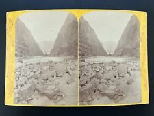 Utah SV Stereoview JW Powell Survey A Rapid Photograph  picture