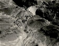 LG944 1935 Original AP Photo HOOVER DAM CONSTRUCTION COMPLETE AERIAL VIEW NEVADA picture