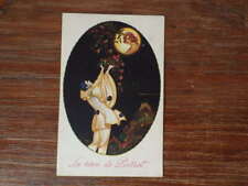 1x CPA Postcard ILLUSTRATOR Tito Corbella (Approx. 1920) Le Reve de Pierrot picture