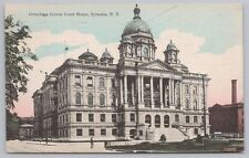 Syracuse New York~Onondaga County Courthouse~Vintage Postcard picture