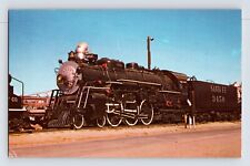 Postcard Railroad Train Santa Fe Hudson Type Pomona CA 1970s Unposted Chrome picture