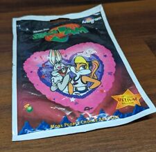 Vintage Anagram Warner Bros SPACE JAM Mylar Balloon Lola Bugs Bunny Heart 1996 picture