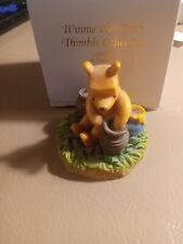 Disney Lenox Classic Pooh Bear and His Honey Pots Thimble picture