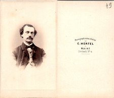 Hertel, Mainz, Rafalsky Vintage CDV Albumen Business Card - CDV, Print picture