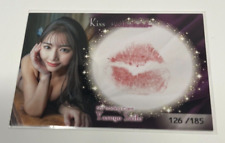 Hit's Japanese Idol Trading Card - Yasuyo Saito Cute Box Limited Kiss 126/185 picture