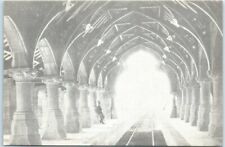 Postcard - Interior of the Railway Cemetery Station, Rookwood, Sydney, Australia picture