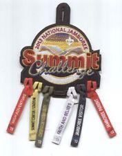 2013 JAMBOREE -SUMMIT CHALLENGE PATCH WITH EARNED RIBBONS picture