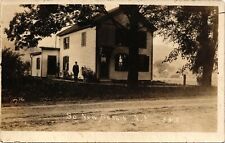 NEW BERLIN NY NEW YORK real photo postcard rppc DIRT ROAD HOUSE STREET VIEW picture