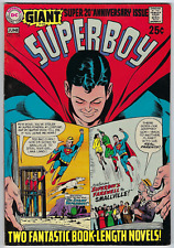 Superboy 156 1969 VF 8.0 Giant Swan-c/a Krypto Super 20th Anniversary Issue picture