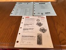 Vtg 2000 Specialty Hand Tools Catalog Price List Sheets Ratcheting Box Wrenches picture