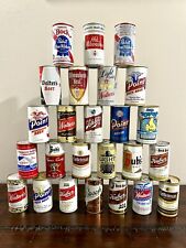 Wisconsin Vintage Empty Beer Can Lot of 25 - Pabst Walter's Point Bocks Schlitz picture