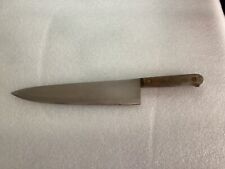 Vintage Old Homestead Chef knife stainless Japan 10” blade wood handle Chef’s picture