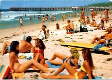 Mission Beach San Diego, California Postcard 4x6 Postmarked 1983 picture