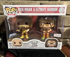 Funko Pop WWE WWF Hulk Hogan & Ultimate Warrior Fanatics Exclusive 2 Pack picture